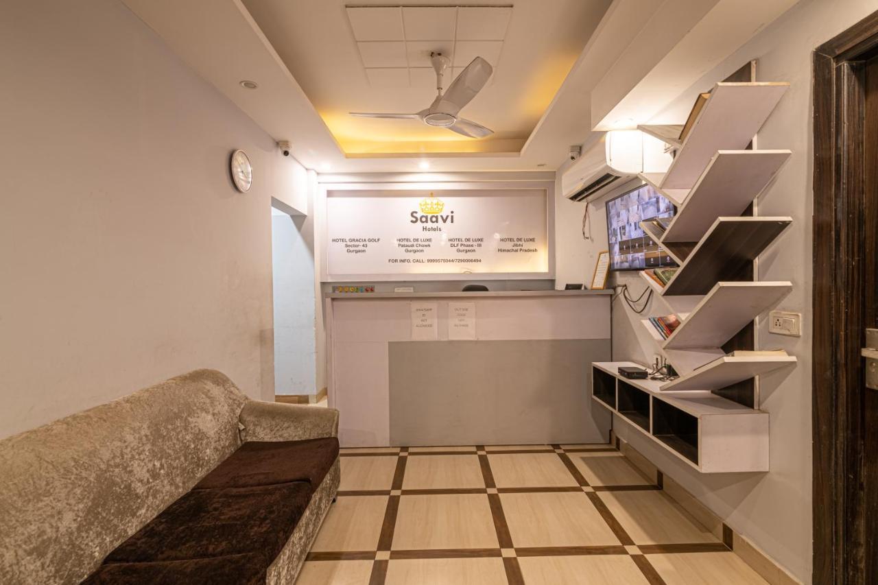 Hotel De Luxe Basai Road Gurgaon Exteriör bild